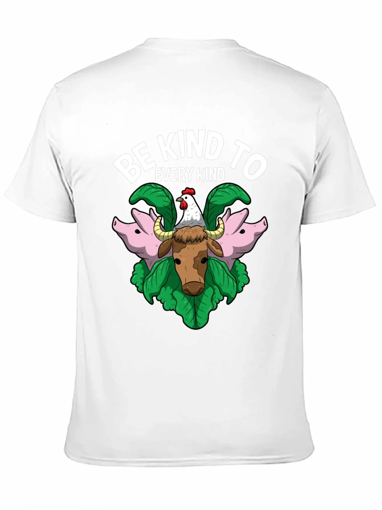 Be Kind to Every Kind Animal Graphic T-Shirt