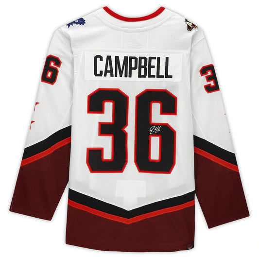 T.Maple Leafs #36 Jack Campbell   2022 All-Star Game White Stitched American Hockey Jerseys