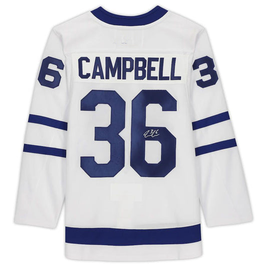 T.Maple Leafs #36 Jack Campbell   Jersey White Stitched American Hockey Jerseys