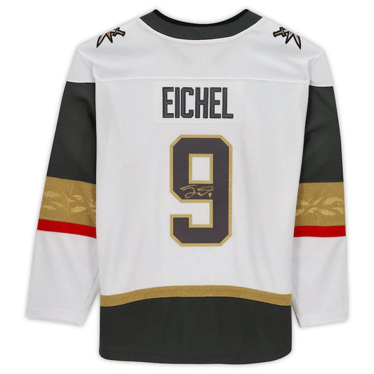 V.Golden Knights #9 Jack Eichel   Breakaway Jersey White Stitched American Hockey Jerseys