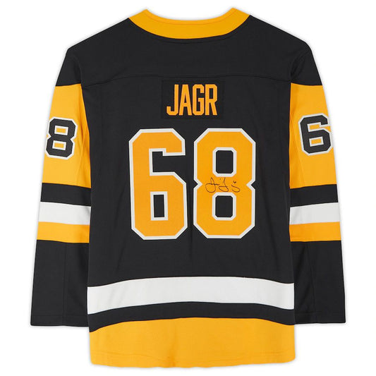 P.Penguins #68 Jaromir Jagr   Breakaway Jersey Black Stitched American Hockey Jerseys