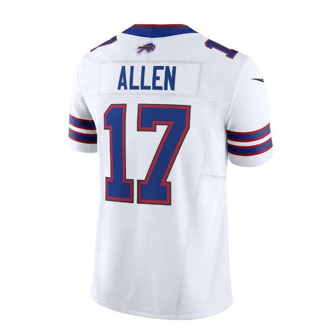 B.Bills #17 Josh Allen White Vapor F.U.S.E. Limited Jersey ｿｽ?Home American Football Jerseys