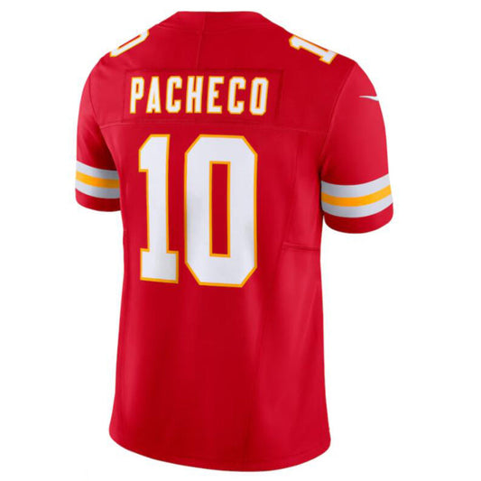 KC.Chiefs #10 Isiah Pacheco Player Red Vapor F.U.S.E. Limited Football Jerseys