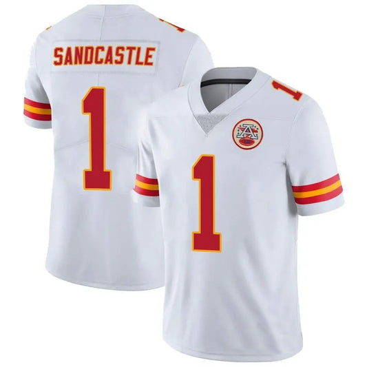 KC.Chiefs #1 Xavier Worthy Player White Vapor Limited Stitched Football Jerseys
