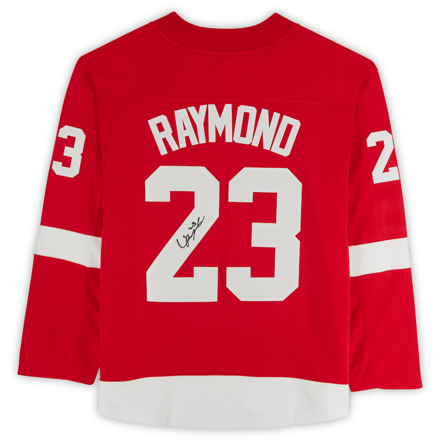 D.Red Wings #23 Lucas Raymond   Breakaway Jersey Red Stitched American Hockey Jerseys