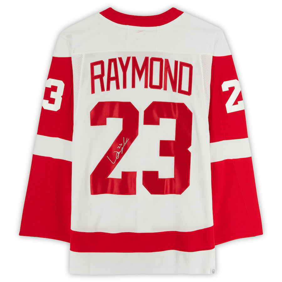 D.Red Wings #23 Lucas Raymond   Jersey White Stitched American Hockey Jerseys