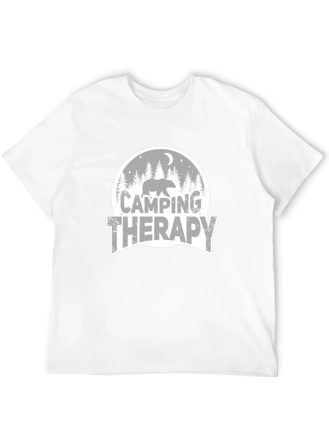 Camping Therapy Graphic T-Shirt