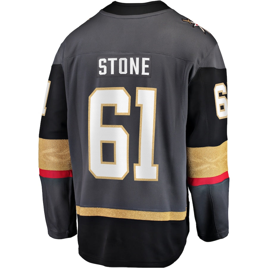 V.Golden Knights #61 Mark Stone Alternate Premier Breakaway Player Jersey Hockey Jerseys
