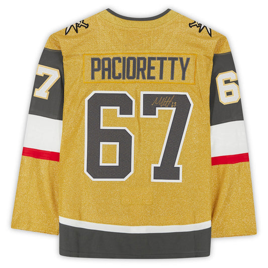 V.Golden Knights #67 Max Pacioretty   Gold Alternate  Jersey Hockey Jerseys