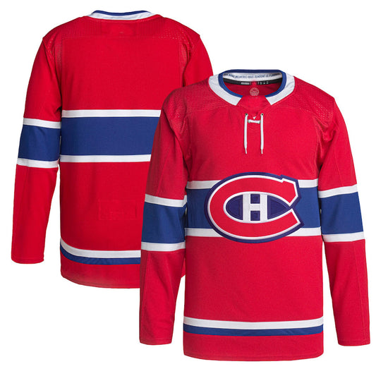 M.Canadiens Home Primegreen  Pro Jersey Red Stitched American Hockey Jerseys