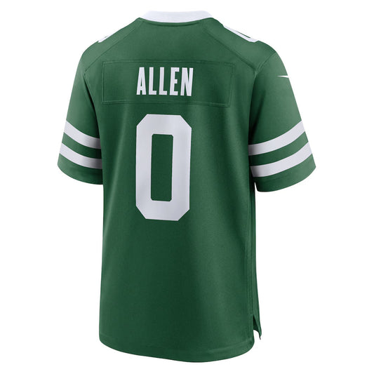 NY.Jets #0 Braelon Allen Player Green Home Game Football Jerseys