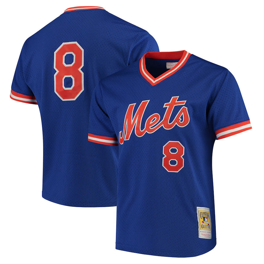 NY.Mets #8 Gary Carter Player  Royal Replica Baseball Jerseys