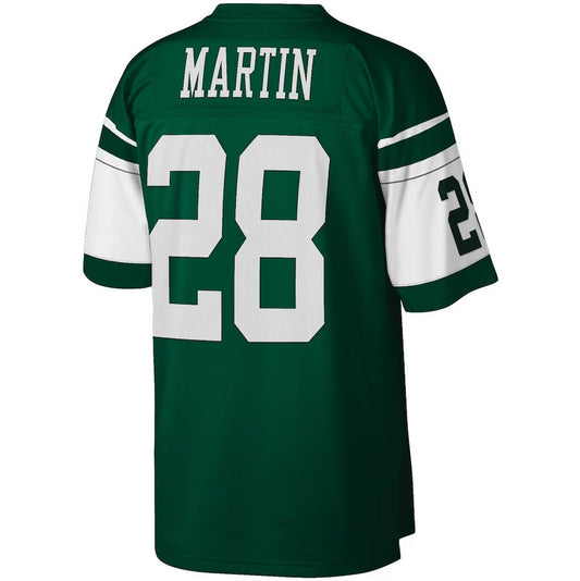 New York Jets #28 Curtis Martin  Legacy Replica Jersey - Green American Football Jerseys