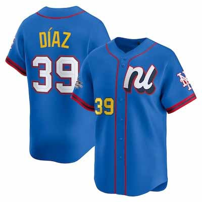 New York Mets #39 Edwin Díaz National League 2025 All-Star Edition Limited Player Jersey - Blue Baseball Jersey