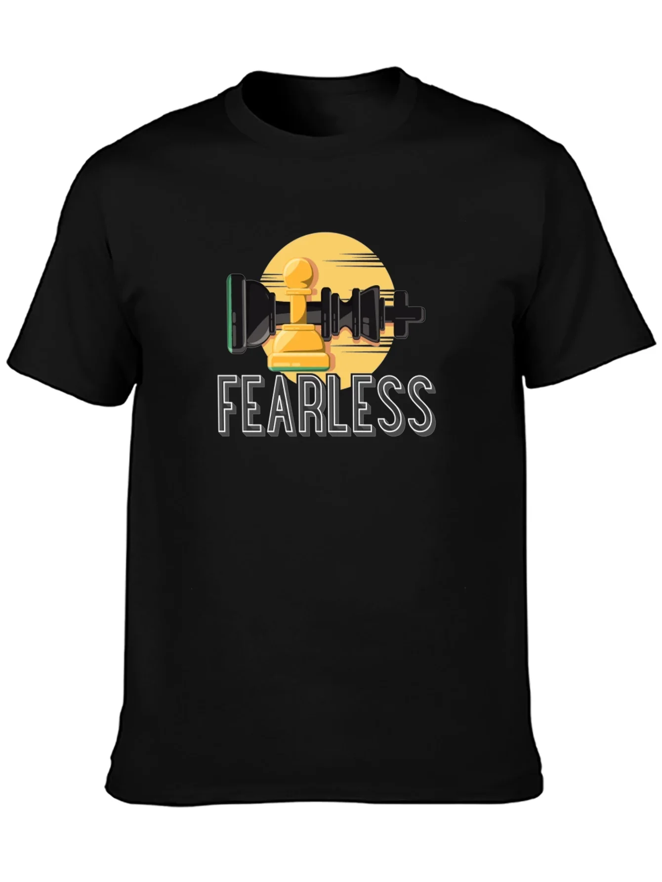 Fearless Chess Pawn Graphic T-Shirt