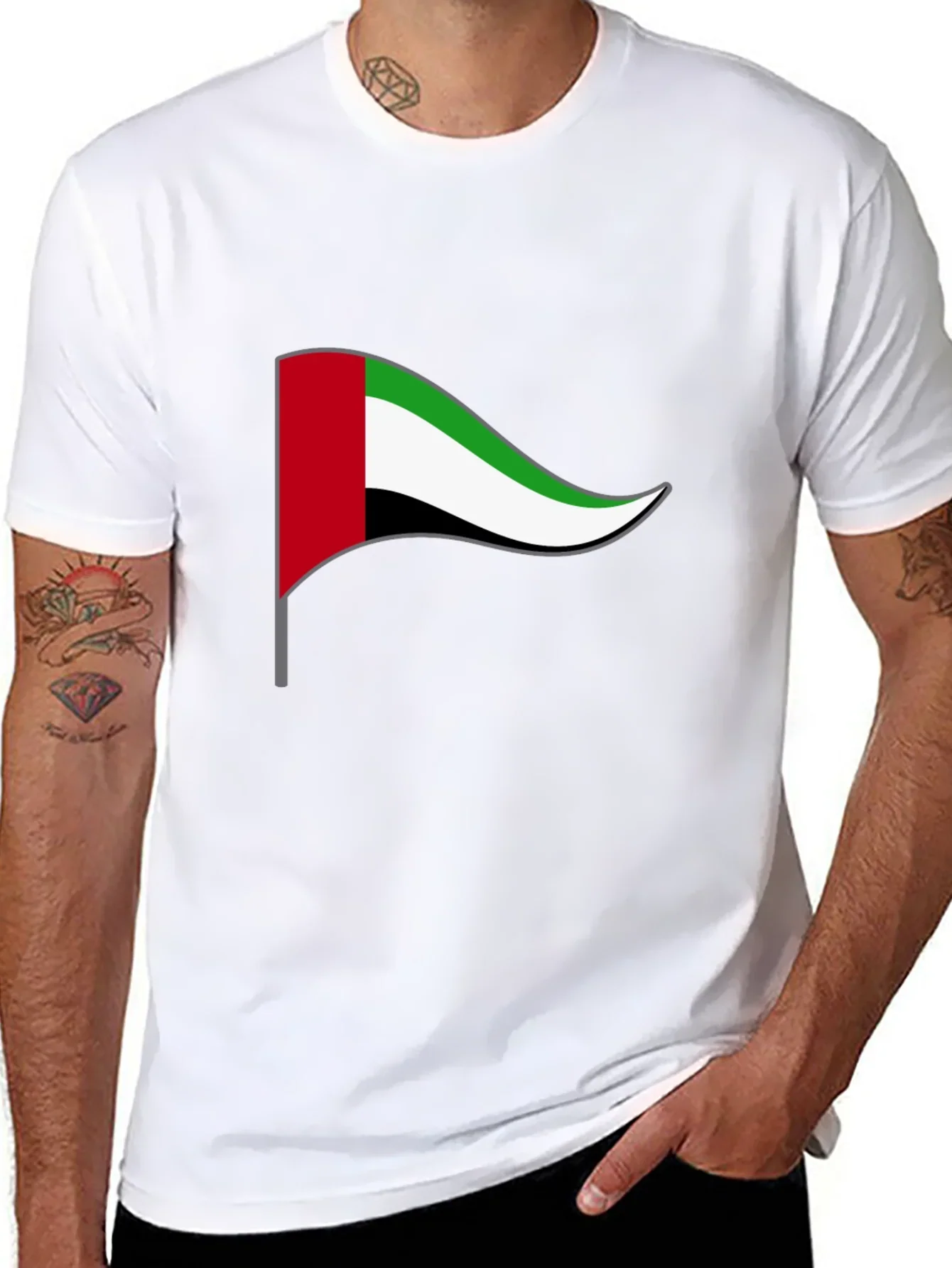 UAE Flag T-Shirt - United Arab Emirates Pride