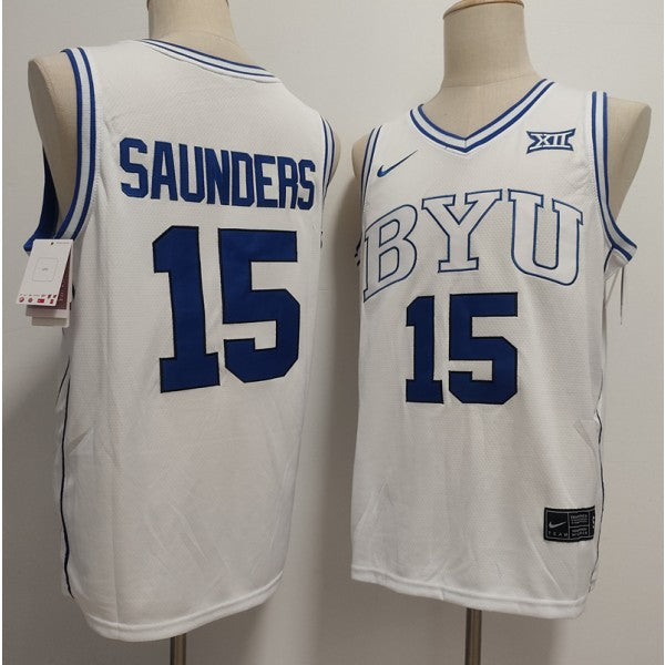 Richie Saunders BYU Cougars Jersey - White