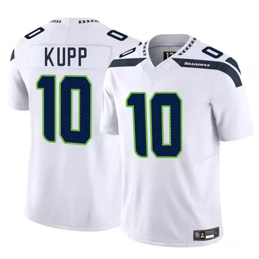 S.Seahawks #10 Cooper Kupp Player White Vapor F.U.S.E. Limited Football Jerseys