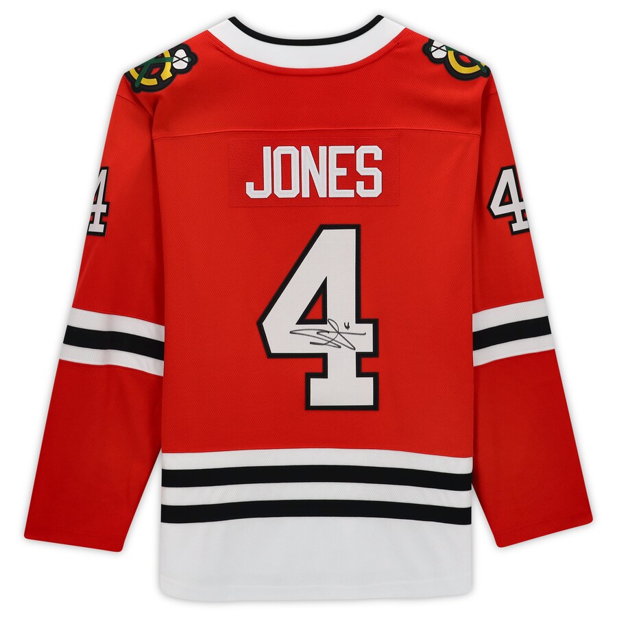 C.Blackhawks #4 Seth Jones Authenti  Breakaway Jersey Red Stitched American Hockey Jerseys