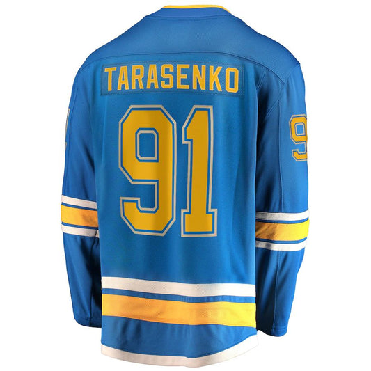 St.L.Blues #91 Vladimir Tarasenko Alternate Breakaway Player Jersey Blue Stitched American Hockey Jerseys