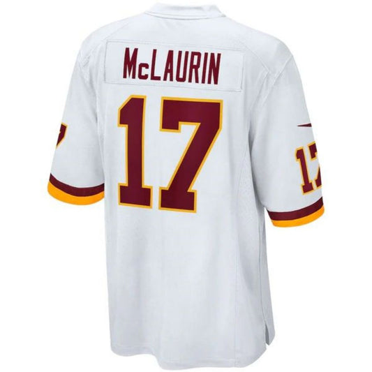 W.Commanders #17 Terry McLaurin White Player Game Football Jerseys
