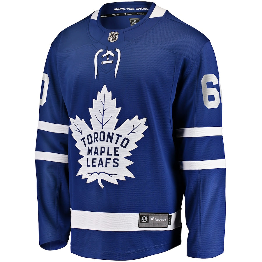 Joseph Woll Toronto Maple Leafs  Home Premier Breakaway  Jersey - Blue