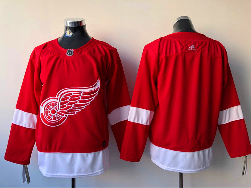 Men's Detroit Red Wings Red Breakaway Home Blank Jersey1