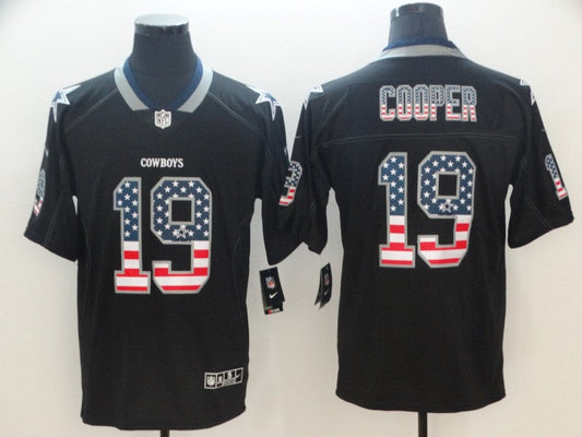 Men's Dallas Cowboys Amari Cooper #19 Black Game Jersey1
