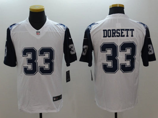 Men's Dallas Cowboys Tony Dorsett #33 White Game Jersey1