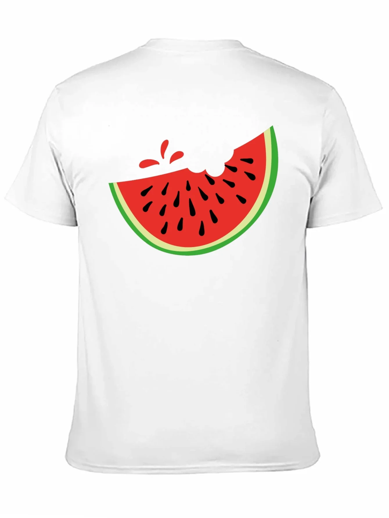 Watermelon Slice Graphic Tee - Casual Summer Style