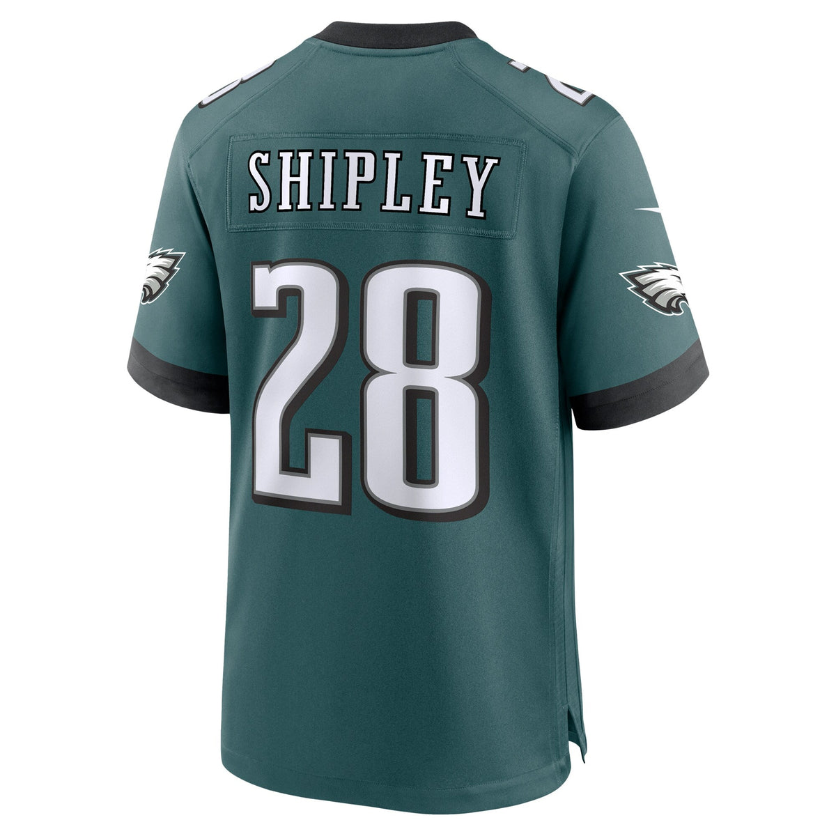 Will Shipley Philadelphia Eagles Nike Team Game Jersey - Midnight Green