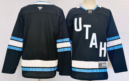 Men's Phoenix Coyotes Blank Black Game jersey1
