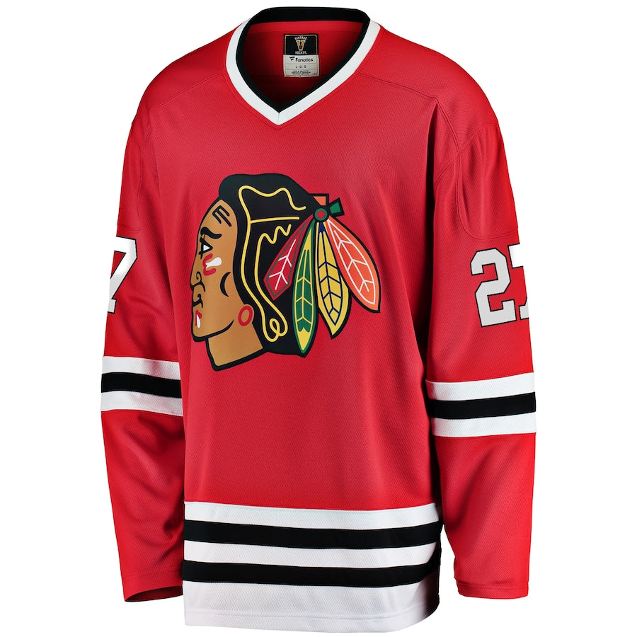 Jeremy Roenick Chicago Blackhawks   Premier Breakaway Retired  Jersey - Red