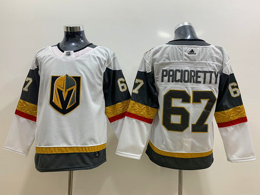 Men's Vegas Golden Knights Max Pacioretty #67 White Breakaway Player Jersey1