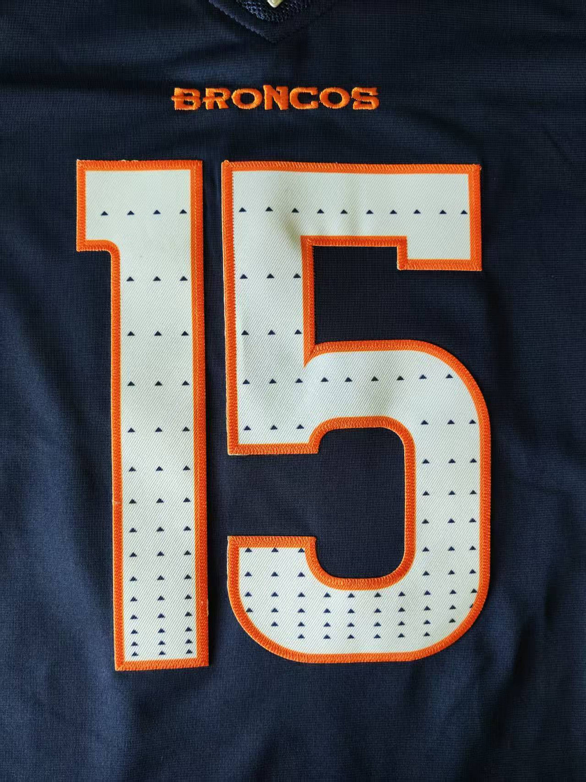 Men's Denver Broncos Nik Bonitto Jersey-Blue