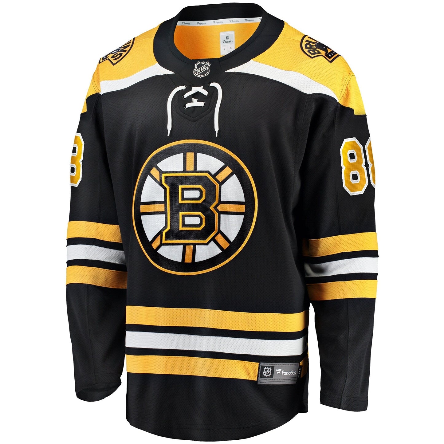 David Pastrnak Boston Bruins   Home Breakaway Jersey - Black