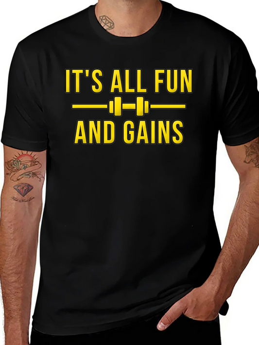Its All Fun and Gains Graphic Tee
