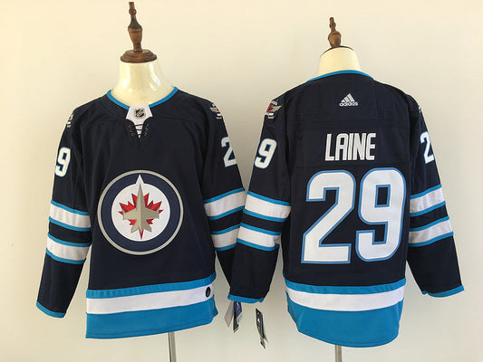 Men's Winnipeg Jets Patrick Laine #29 Navy Home Breakaway Player Jersey1