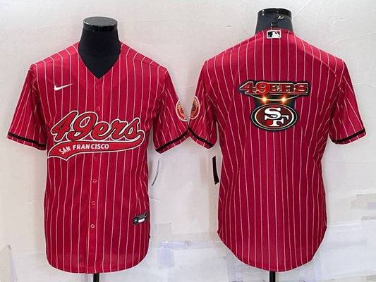 Men's San Francisco 49ers Red Player Jersey1