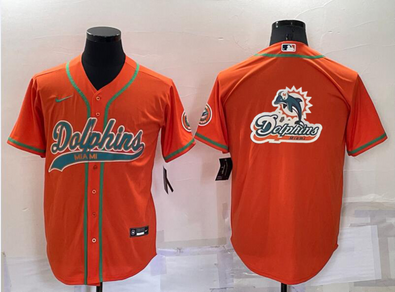 Men's Miami Dolphins Orange Game jersey