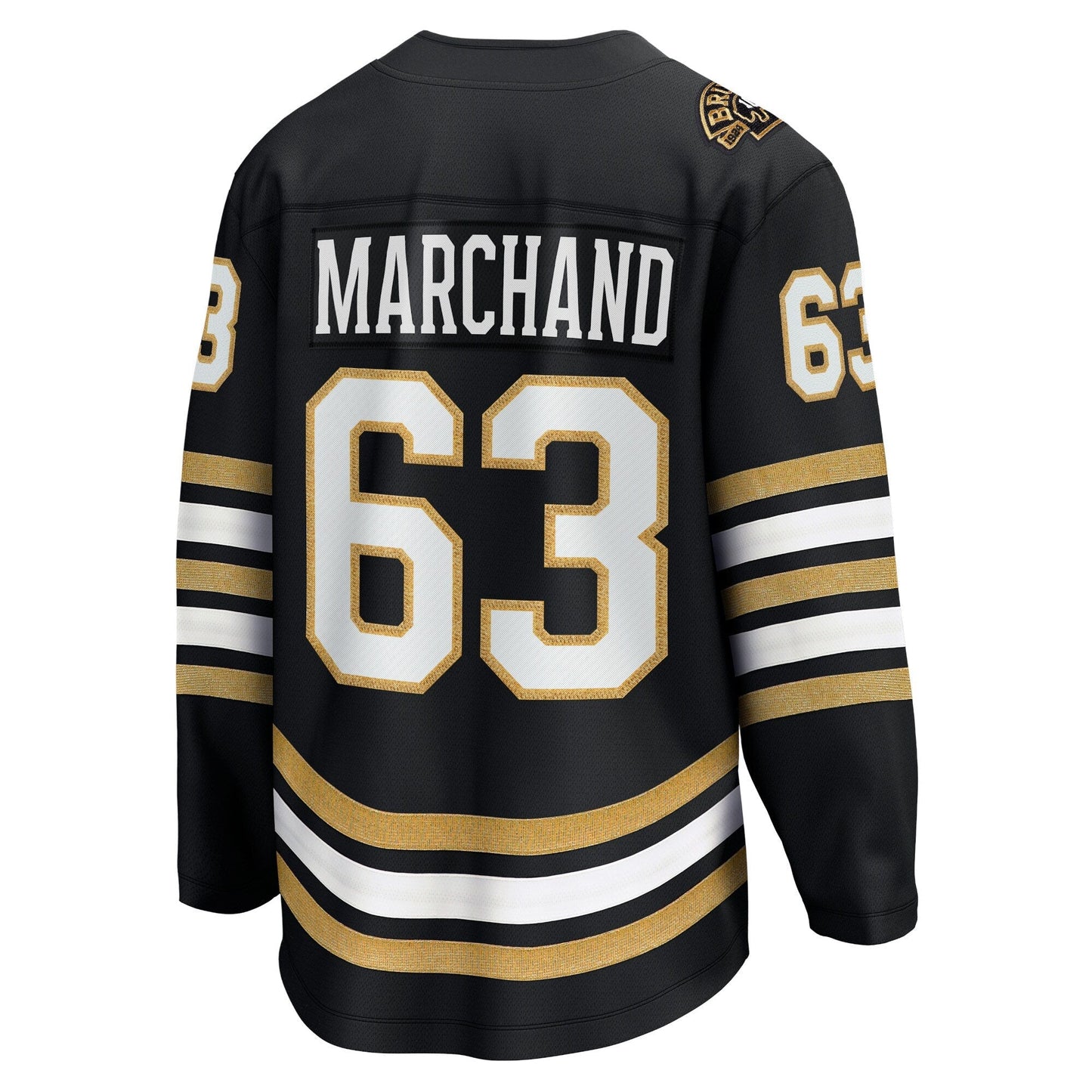 Brad Marchand Boston Bruins   100th Anniversary Premier Breakaway  Jersey - Black