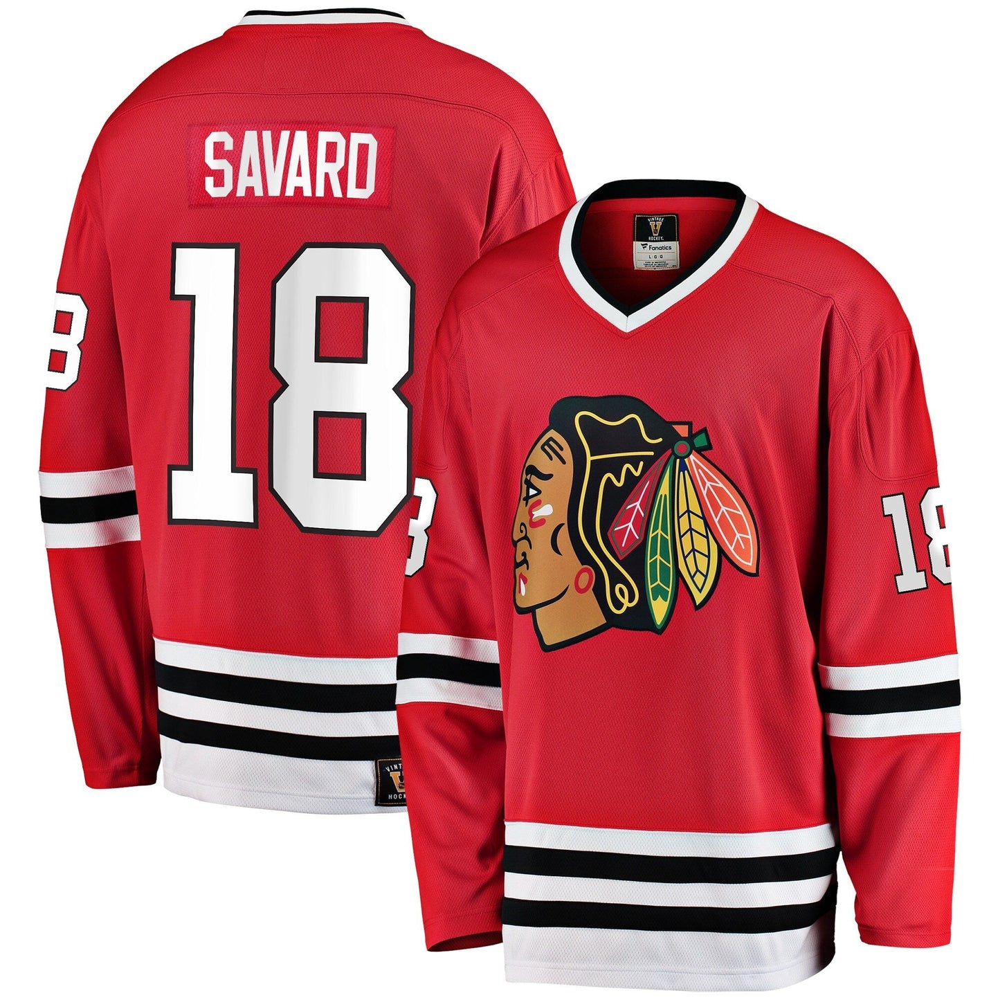 Denis Savard Chicago Blackhawks   Premier Breakaway Retired  Jersey - Red