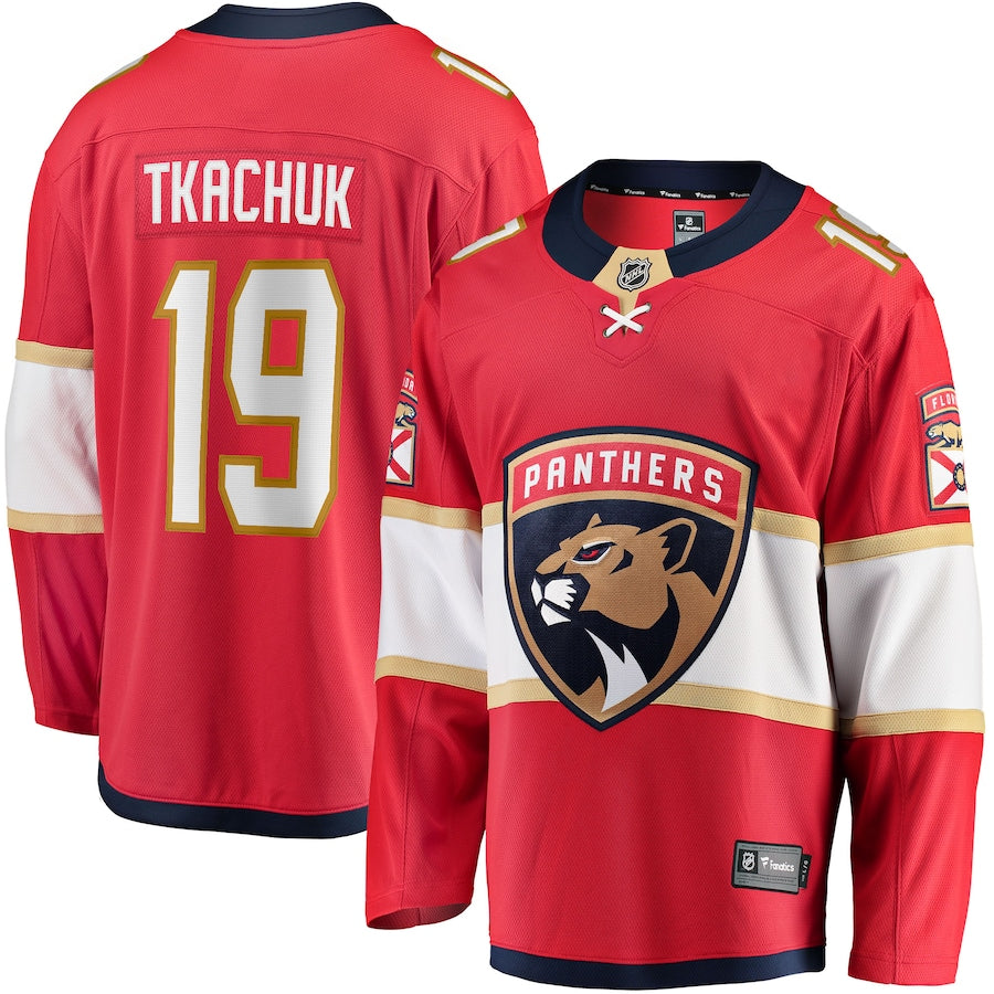 Matthew Tkachuk Florida Panthers   Home Breakaway  Jersey - Red