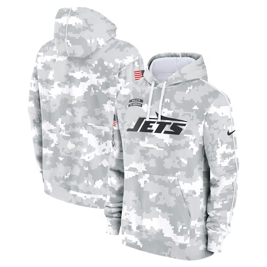 Men's New York Jets Arctic Camo 2024 Salute to Service Club Fleece Pullover Hoodie1