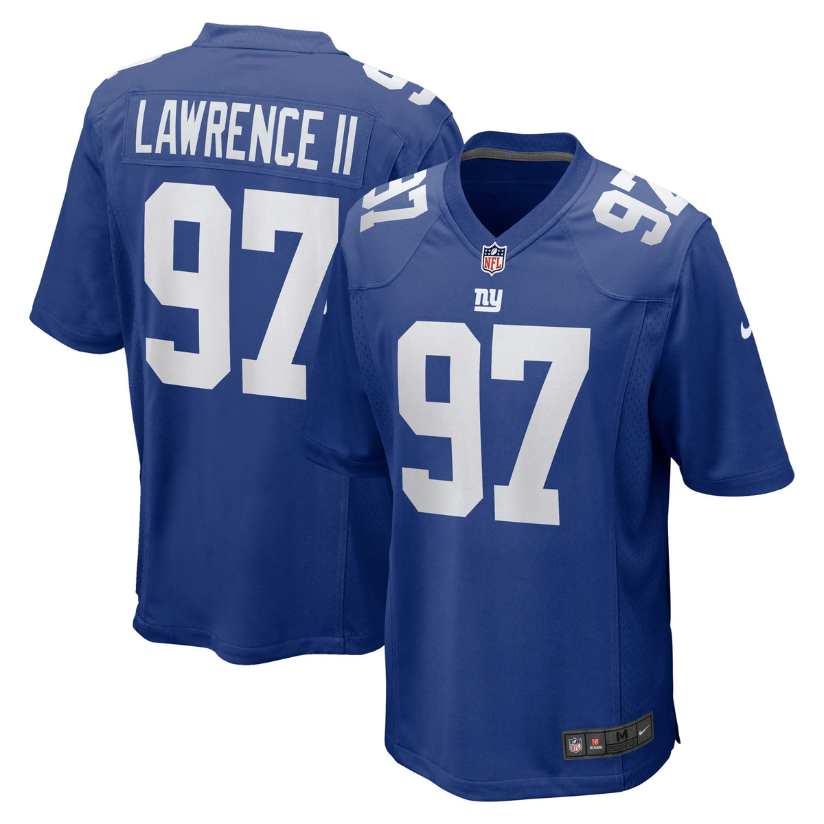 Dexter Lawrence II New York Giants Nike Team Game   Jersey - Royal