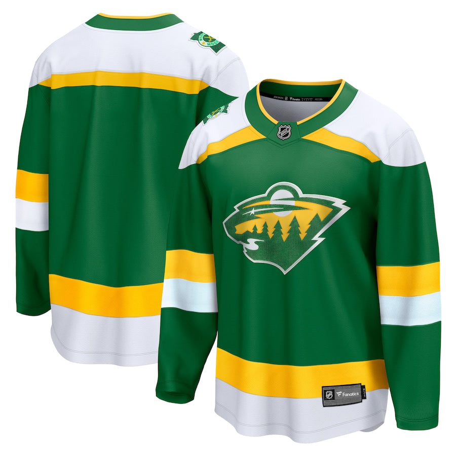 Minnesota Wild   Alternate Premier Breakaway Jersey Green