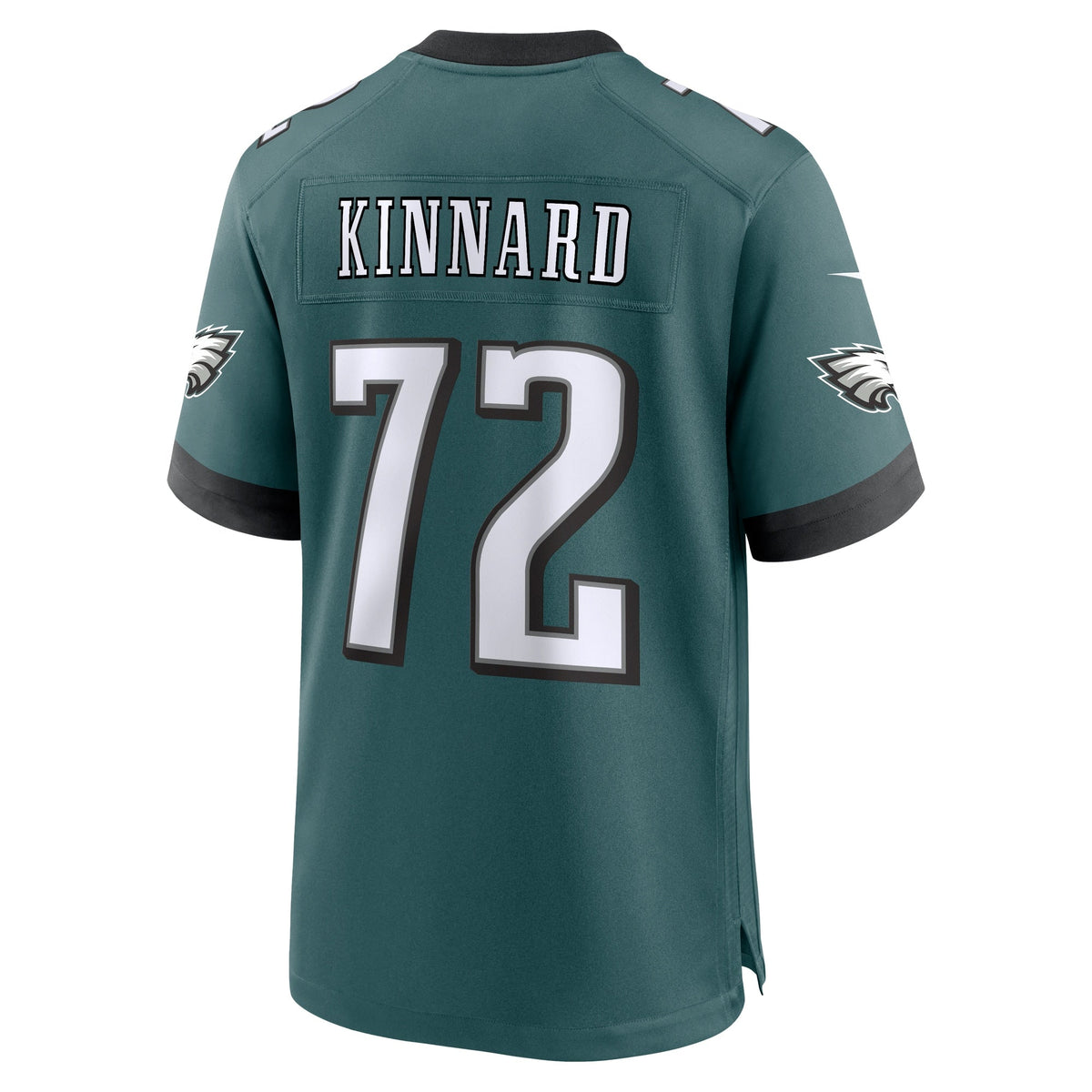 Darian Kinnard Philadelphia Eagles Nike Team Game Jersey - Midnight Green