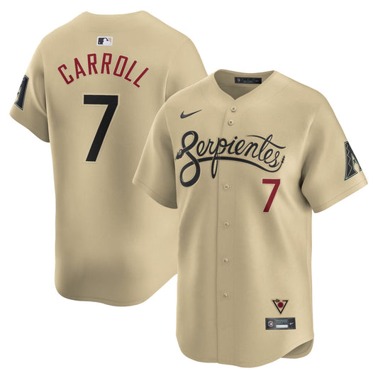 Corbin Carroll Arizona Diamondbacks City Connect Limited Jersey – Sand