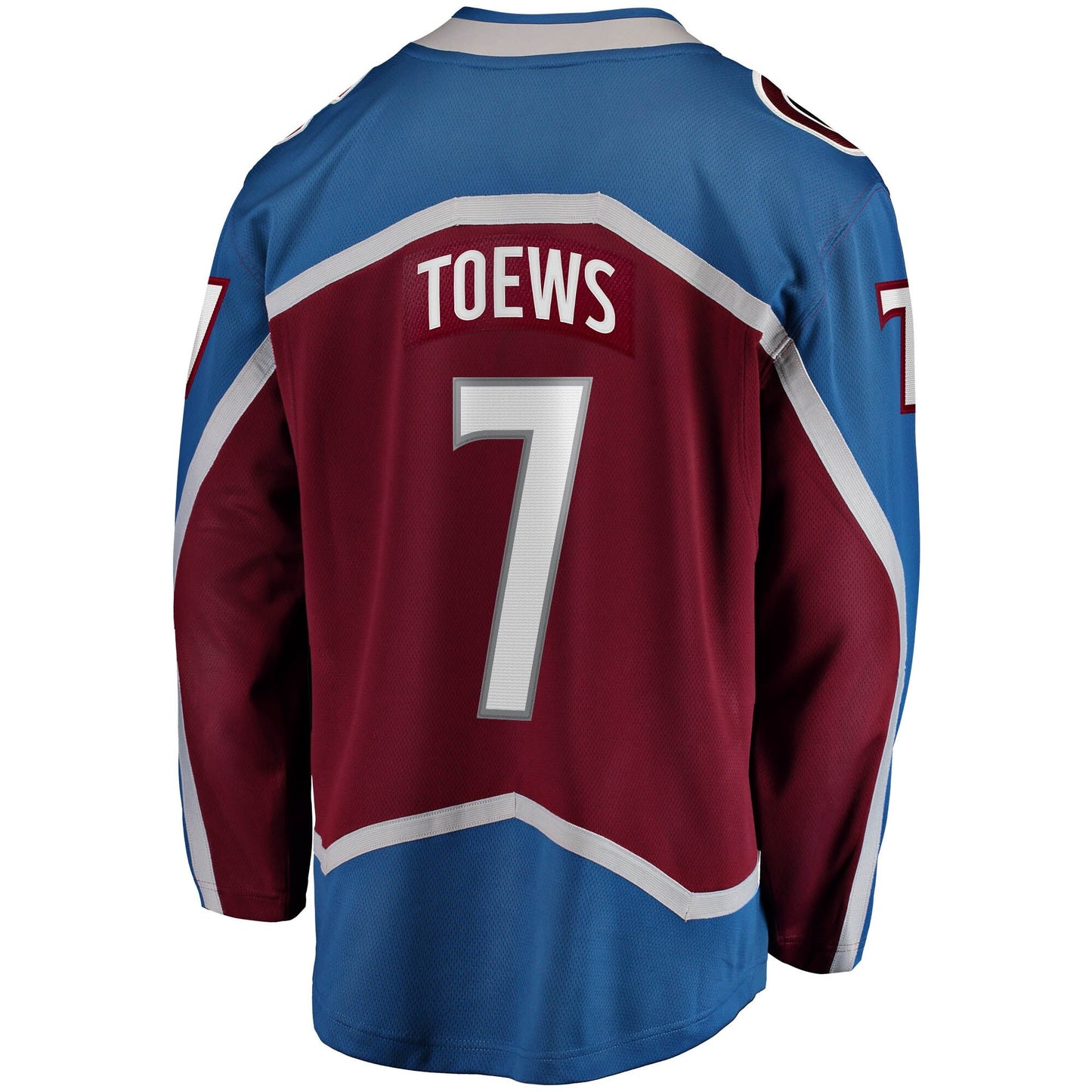 Devon Toews Colorado Avalanche   Home Breakaway  Jersey - Burgundy