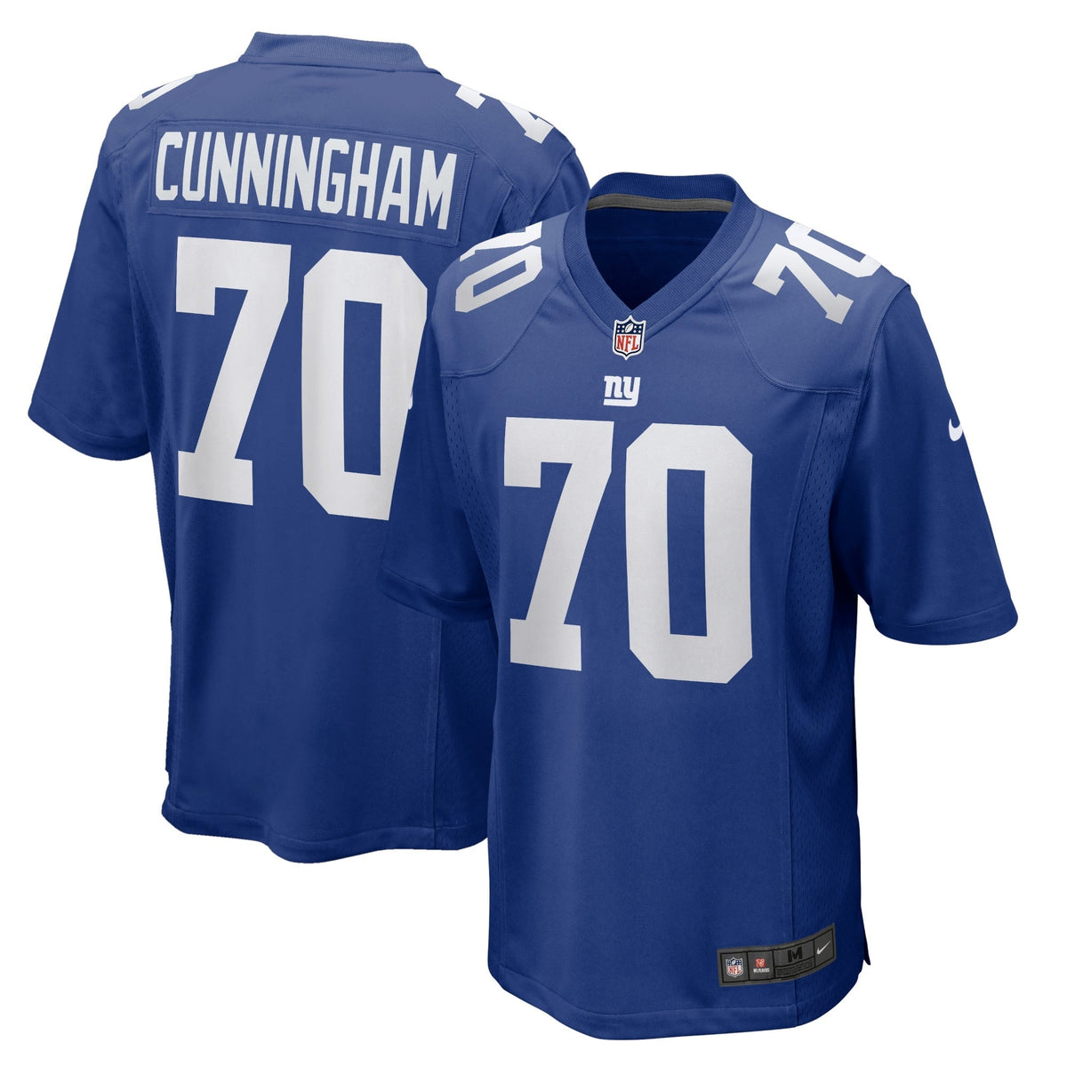 Korey Cunningham New York Giants Nike Home Game   Jersey - Royal